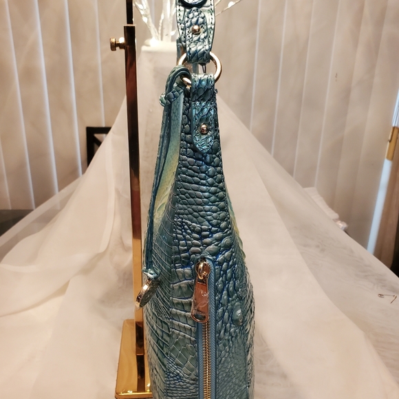 🌊BRAHMIN TABITHA BAG & ADY WALLET - SEAFOAM OMBRE - SET NWT🌊 🚨PRICE IS FIRM🚨 - Picture 3 of 16